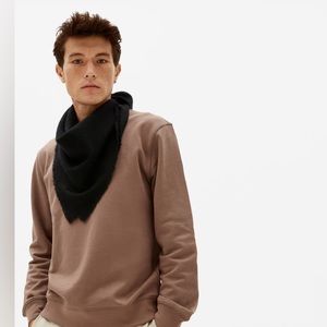 Everlane Cashmere Bandana Black